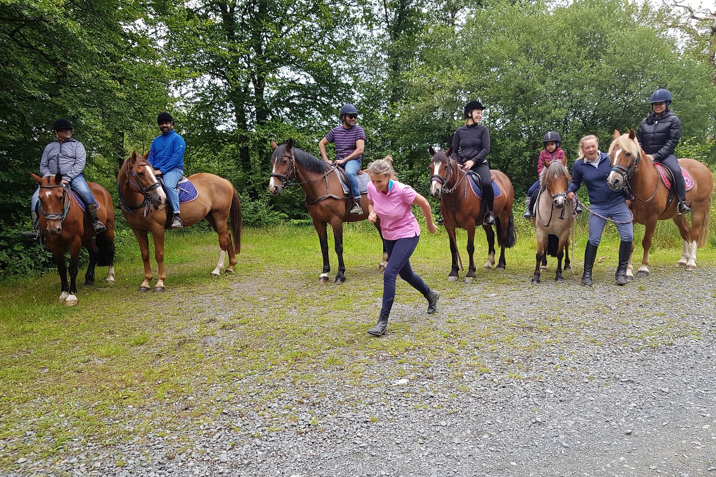 Horse Riding at Garlands Farm, Devon