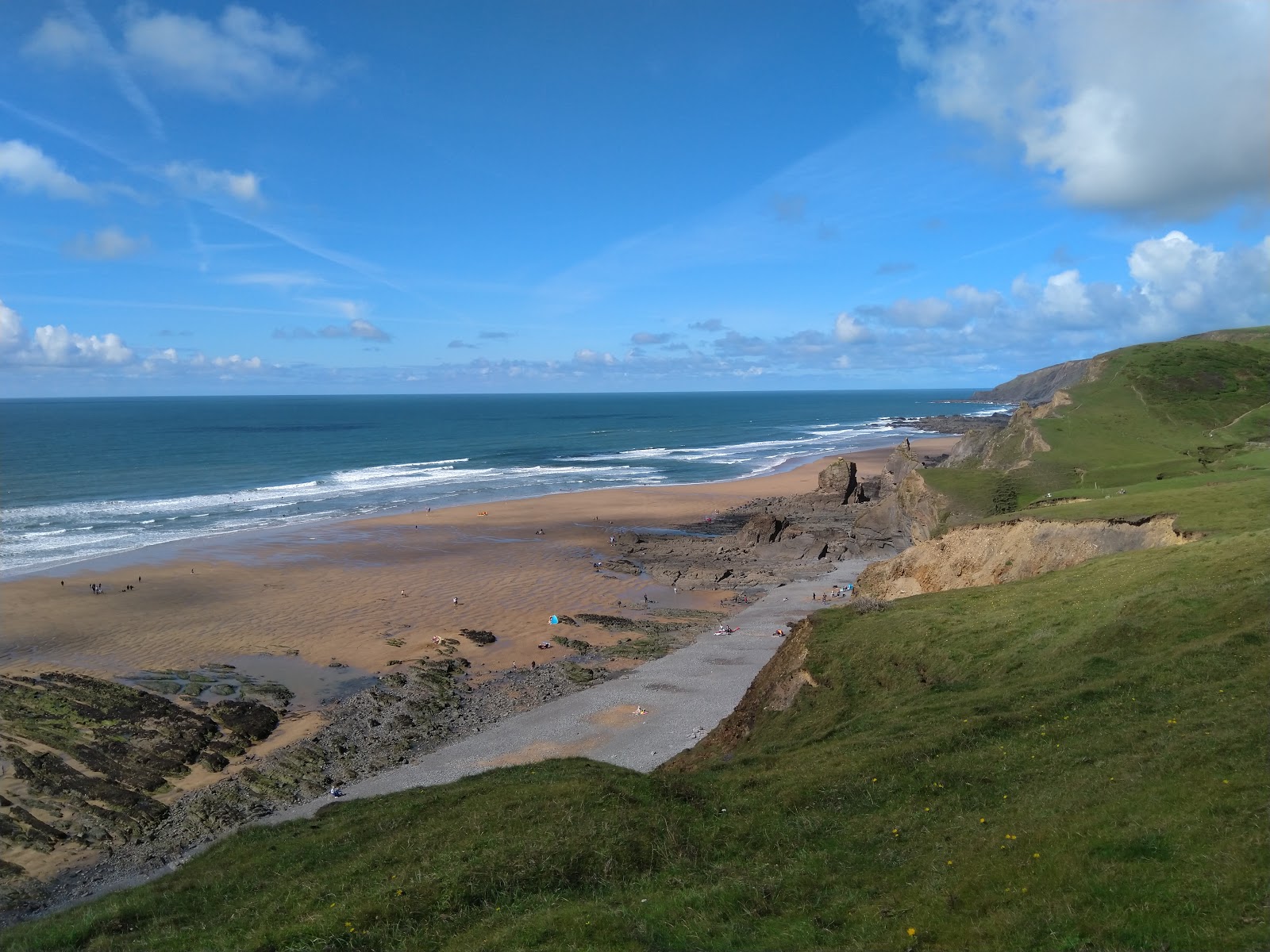 Sandymouth Bay Beach, Cornwall