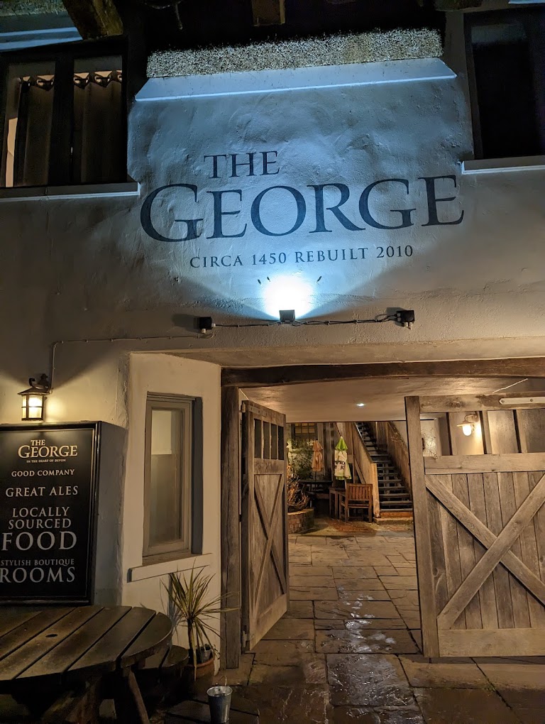 The George Inn Hatherleigh, Devon. Lower Longwood Ale Trail