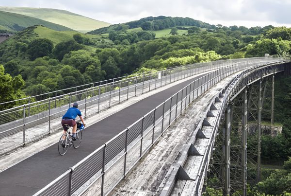 Granite Way Cycle Trail, Dartmoor National Park, Devon, UK